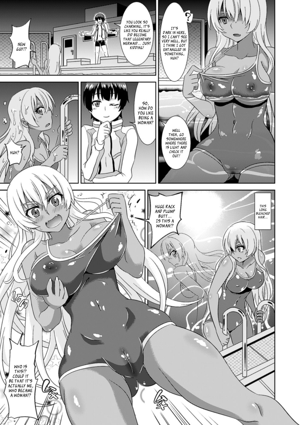 Hentai Manga Comic-TS Mermaid Densetsu-Read-3